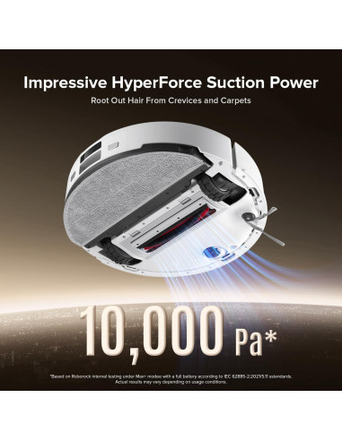 Aspiradora Robot Roborock Q10 X5+ con Mopa y Auto-Vaciado