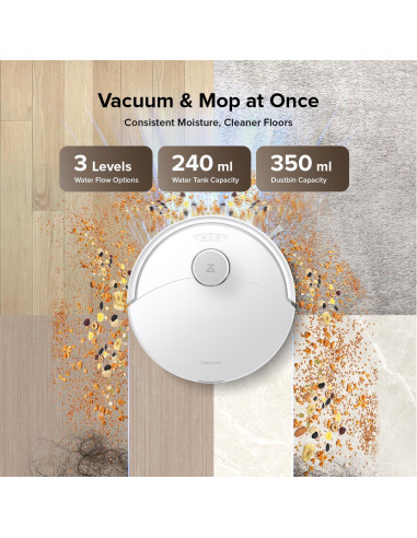 Aspiradora Robot Roborock Q10 X5+ con Mopa y Auto-Vaciado