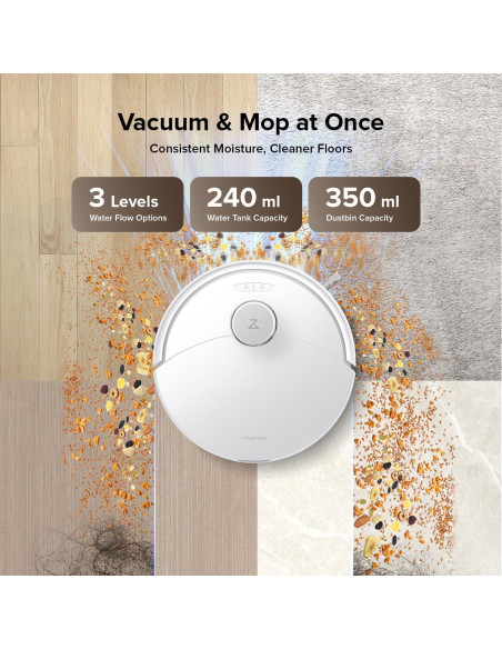 Aspiradora Robot Roborock Q10 X5+ con Mopa y Auto-Vaciado