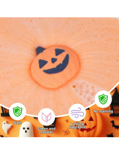 Set de 6 Bombas de Baño Halloween WARMLIFE - Hechas a Mano 2