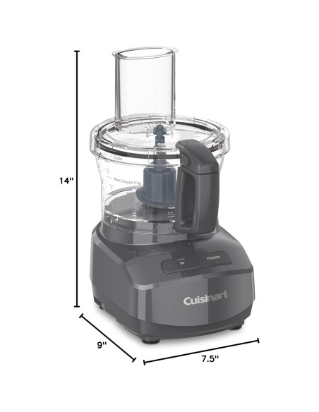 Procesador de Alimentos Cuisinart 7 Tazas Gris Ancla