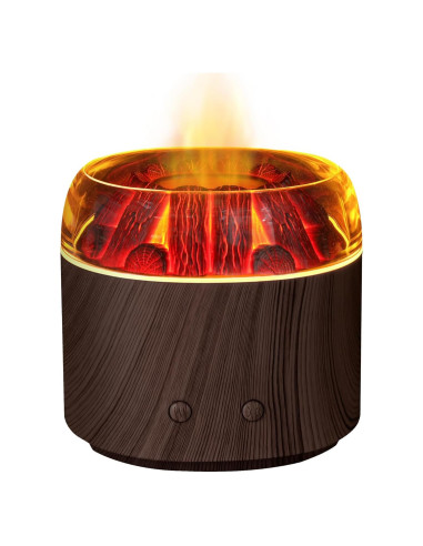 Difusor de Aroma Ultrasónico Daileeby Carbón Madera Oscura