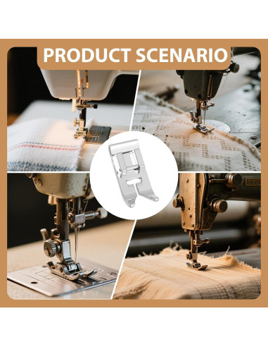 4 Pies de Máquina de Coser Tohhdov Snap-On para Puntadas