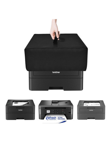 Funda Protectora Antiestática Nylon para Impresora Brother 40x39x17cm