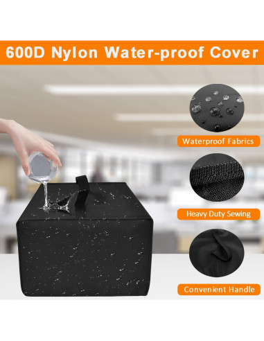 Funda Protectora Antiestática Nylon para Impresora Brother 40x39x17cm