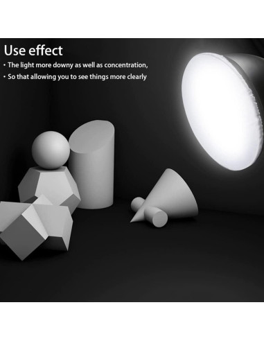 5 Piezas Difusores de Luz 18 cm Jori para Estudio Fotográfico