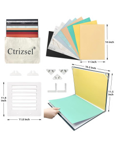 Tablero de Fondo Fotográfico Ctrizsel 42x29.2cm 16 Patrones Doble Cara 2