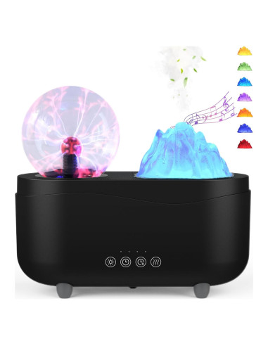 Difusor de Aceite Esencial Simfree 260ml con Altavoz y Luz LED