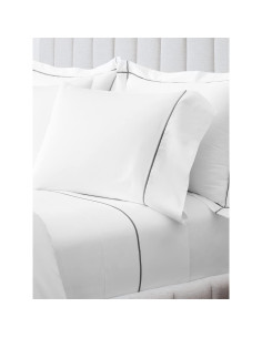 Juego de Sábanas Bordadas BOLL & BRANCH - Individual, 100% Algodón Orgánico 2