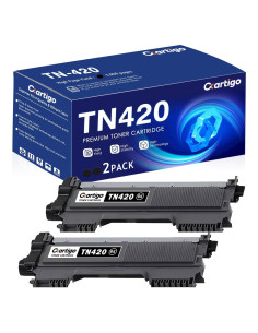 Cartucho de Tóner Negro Cartigo TN420 Paquete de 2