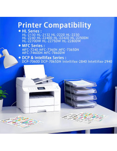 Cartucho de Tóner Negro Cartigo TN420 Paquete de 2 2