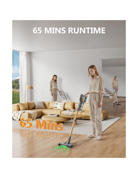 Aspiradora Inalámbrica Drepre K7 Pro 550W 1.8L HEPA 65Min