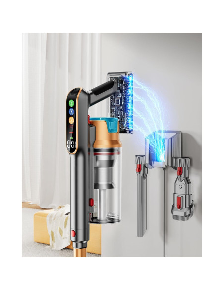 Aspiradora Inalámbrica Drepre K7 Pro 550W 1.8L HEPA 65Min