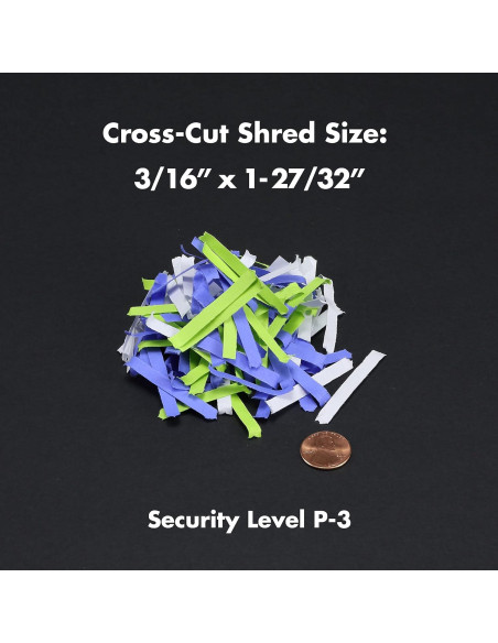 Destructora de Papel y Tarjetas Aurora AU875XZ 14L Corte en Cruz