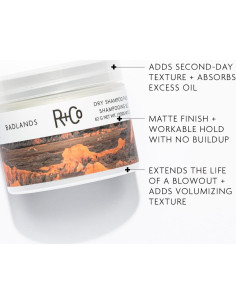 Pasta de Champú Seco R+Co Badlands 62g Unisex 2