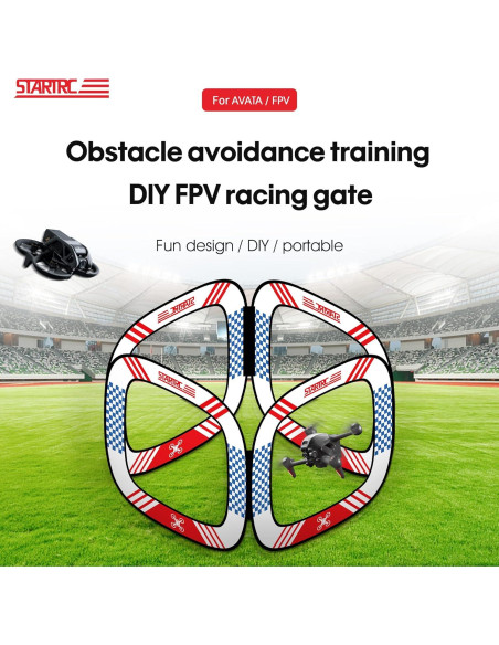5 Puertas de Carrera FPV SWAYFOON para Drones - Coloridas