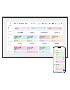 Calendario Digital BQQJDD 15.6" Pantalla Táctil 32GB