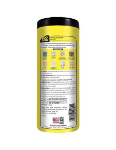 Toallitas Goo Gone para limpieza de residuos adhesivos - 24 unidades 2