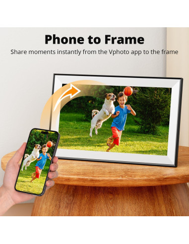 Marco de fotos digital Dragon Touch 15.6" WiFi 32GB FHD