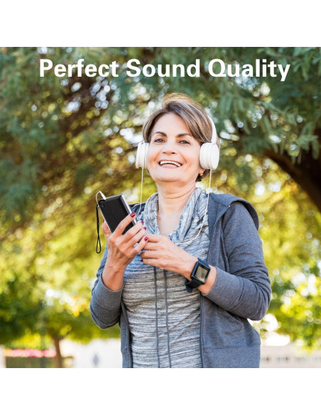 Radio Mini Portátil AM FM IPNCZUAT DK-2017 con Altavoz