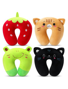 Almohadas de Viaje para Niños Maitys - 4 Piezas Animal U
