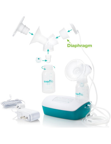 Diafragmas de Silicona Evenflo Feeding para Extractores de Leche - 2 Piezas