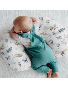 Funda de Almohada de Lactancia Aviones Vintage 55.88x45.72 cm 2