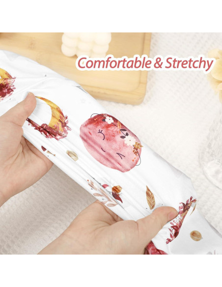 Funda de Almohada de Lactancia Jundetye Luna Estrella Suave Funda de Almohada de Lactancia Jundetye Luna Estrella Suave