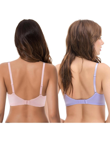 Sujetador de Lactancia Curve Muse Talla Grande Algodón 2 Pack