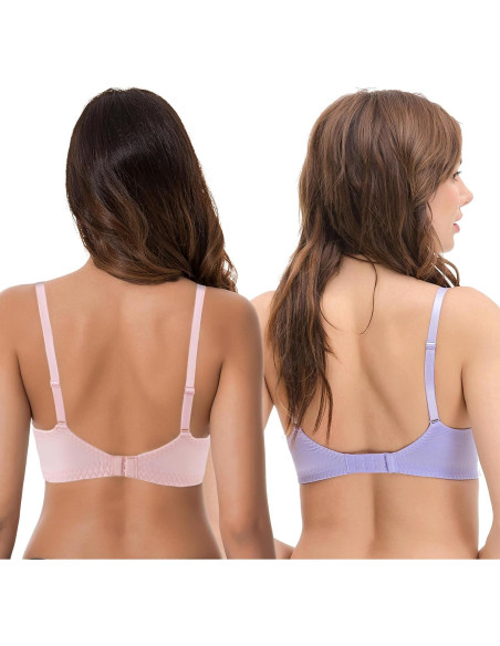 Sujetador de Lactancia Curve Muse Talla Grande Algodón 2 Pack