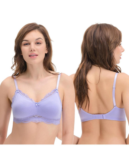 Sujetador de Lactancia Curve Muse Talla Grande Algodón 2 Pack