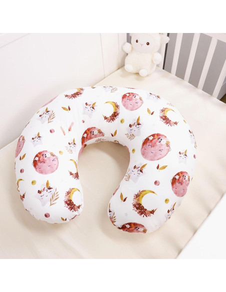Funda de Almohada de Lactancia Jundetye Luna Estrella Suave Funda de Almohada de Lactancia Jundetye Luna Estrella Suave