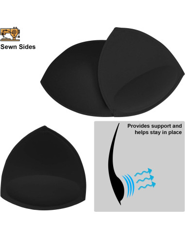 Almohadillas de Sujetador TopBine C/D para Elevación y Comodidad