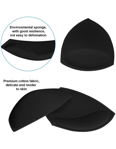 Almohadillas de Sujetador TopBine C/D para Elevación y Comodidad