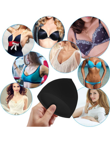 Almohadillas de Sujetador TopBine C/D para Elevación y Comodidad