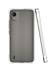 Funda de Silicona Transparente para Nokia C110 - Yerebel 2