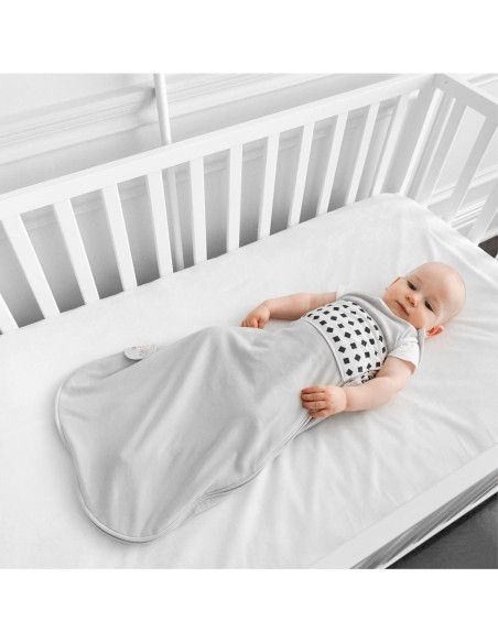 Saco de dormir Nanit 100% algodón extragrande 18-24 meses gris