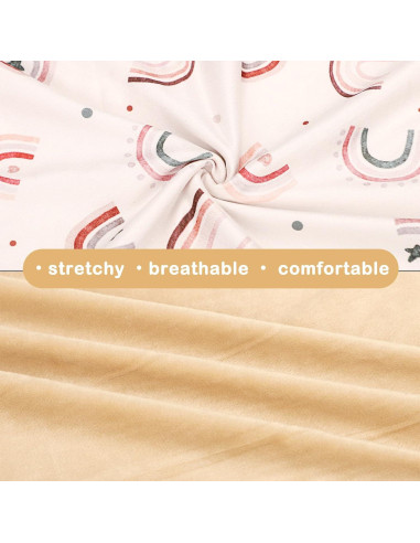 Funda Suave para Lounger de Bebé Arcoíris - 26.7x26.7 cm