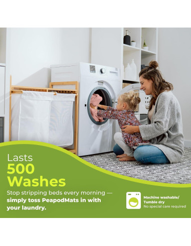 Almohadilla Impermeable PeapodMats 152x91 cm Reutilizable