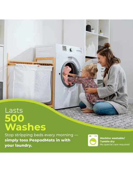 Almohadilla Impermeable PeapodMats 152x91 cm Reutilizable