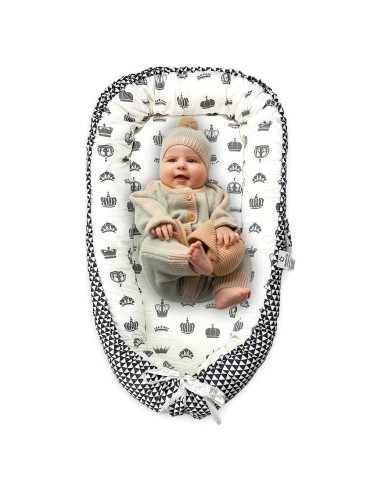 Cojín para Bebé Lounger ShopNest Hub - Algodón 100% Ajustable 0-24 Meses