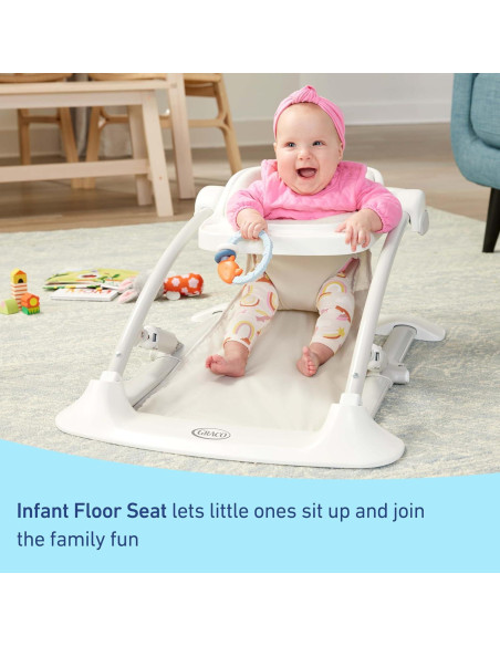 Graco Jumpstart 4-en-1 Rebotador Ajustable para Bebés Mod Lilac