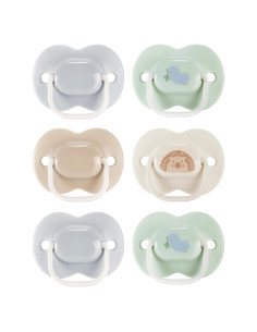 Chupetes Tommee Tippee Newborn Matte 0-6 Meses Sin BPA - 6 Pzas