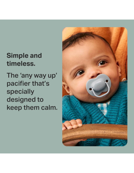 Chupetes Tommee Tippee Newborn Matte 0-6 Meses Sin BPA - 6 Pzas