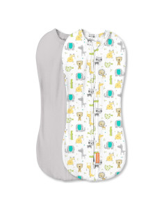 SwaddleMe Pod Recién Nacido 0-2 Meses 2-Pack Excursión