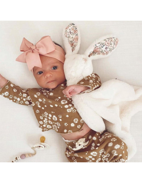 Manta de Seguridad MON AMI Princesa Conejita 38 cm Suave Manta de Seguridad MON AMI Princesa Conejita 38 cm Suave