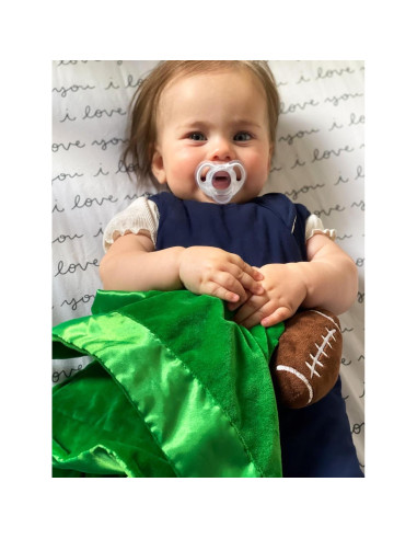 Manta de Seguridad para Bebé Yikes Twins Fútbol 50.8x50.8cm