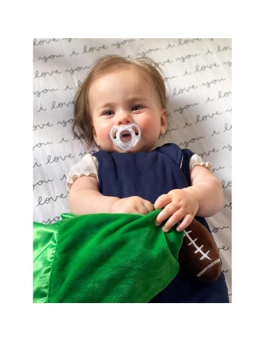 Manta de Seguridad para Bebé Yikes Twins Fútbol 50.8x50.8cm