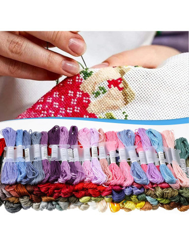 447 Madejas Hilo de Bordar EupHHonycs Multicolor 8m