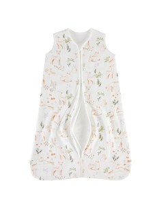 Saco de Sueño TILLYOU Bebé 6-12 Meses 100% Algodón Doble Cierre